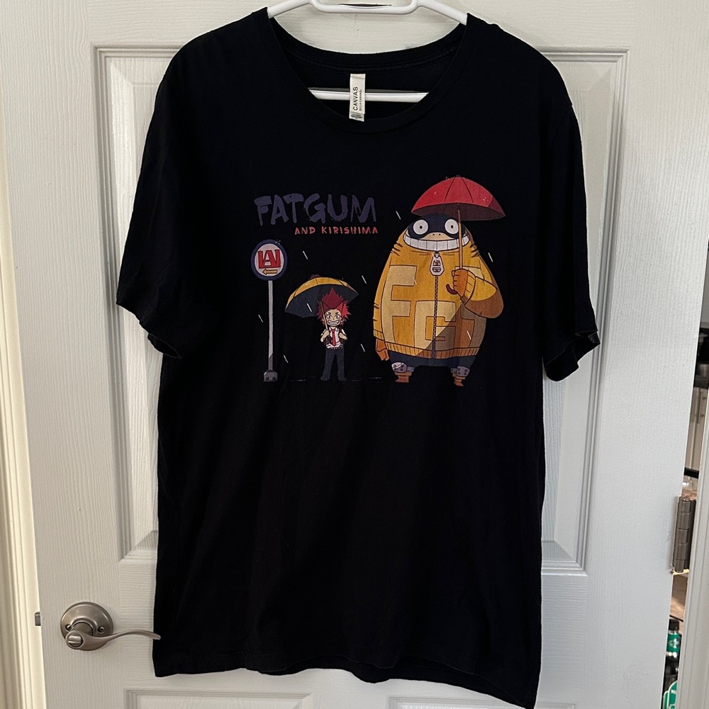 Black Fatgum and Kirishima Graphic T-Shirt